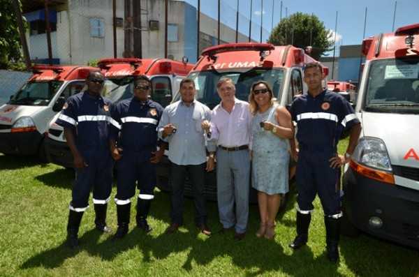 Ministério da Saúde entrega chaves ao prefeito Sargento Francisco durante evento na manhã deste sábado (1º), em Salvador