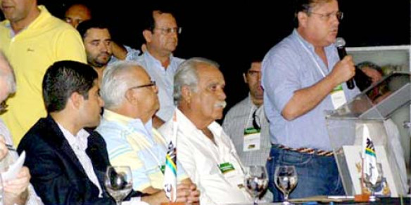 Estaremos juntos com os partidos de oposição para fazer com que a Bahia seja colocada em primeiro lugar, sem interesses partidários”, diz Geddel em discurso | FOTO: Reprodução |