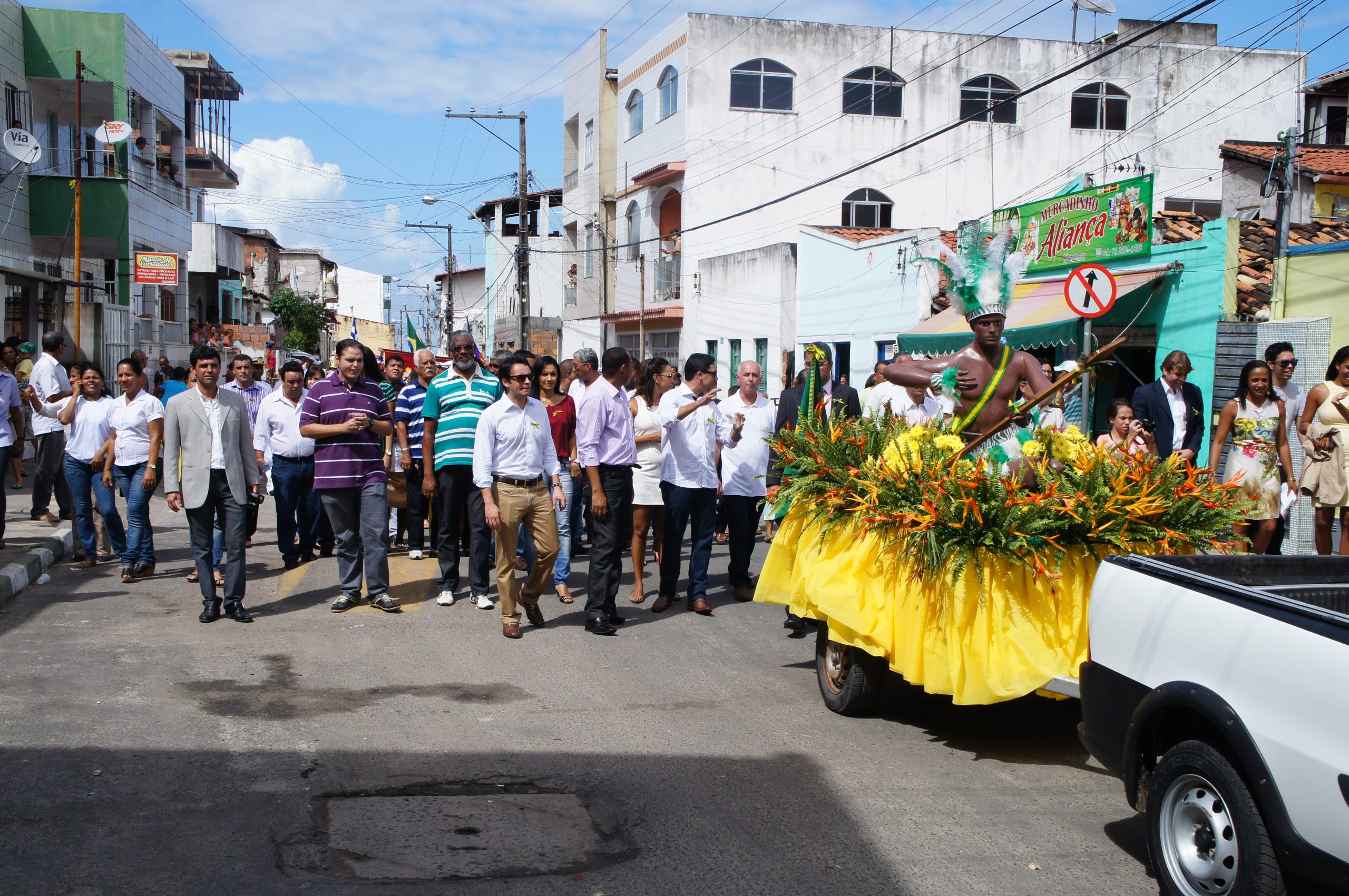 Independência da Bahia foi comemorada em grande estilo em Madre de Deus