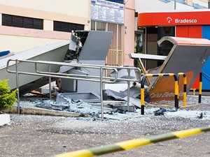 Banco foi explodido no Imbuí (Foto: Rafael Pereira/ Arquivo Pessoal)