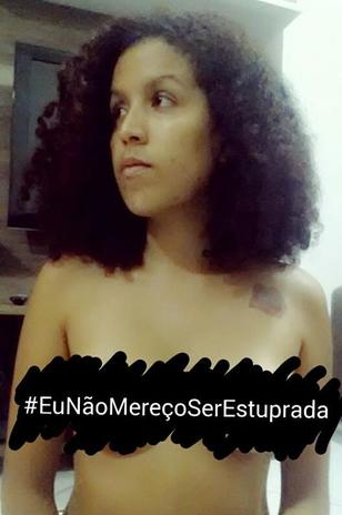  Jade Mendonça citou a pesquisa, ressaltando que muitas mulheres concordam com a afirmação de que a roupa pode provocar o estupro Foto: Facebook / Reprodução 