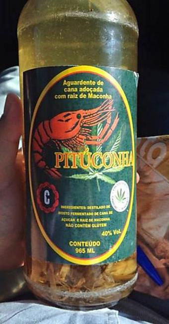 Rótulo copia marca famosa de cachaça pernambuca