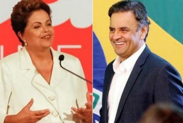 Aécio dispara e se distancia em 17,6 pontos ante Dilma Rousseff, mostra pesquisa Istoé/Sensus (Reprodução/Fotos Públicas)