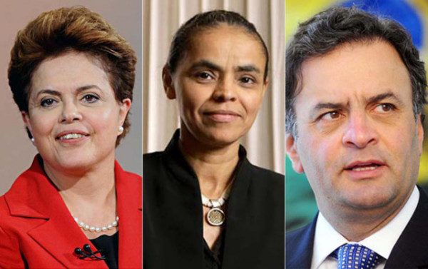 Candidato tucano tem 24% das intenções de voto, contra 21,4% da ex-senadora. Dilma lidera com 40,6% e venceria ambos no segundo turno | FOTO: Reprodução