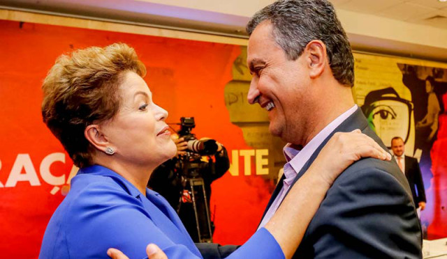 Brasília - DF, 07/10/2014. Dilma Rousseff durante a reunião de mobilização. Foto: Ichiro Guerra