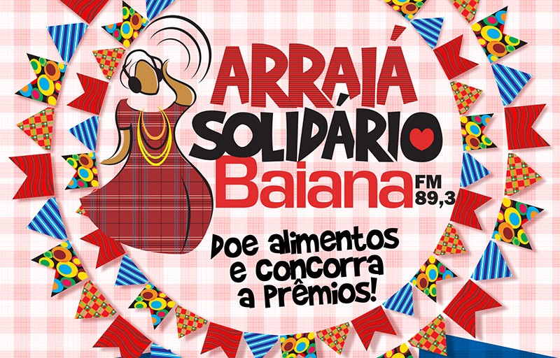 Arraiá Solidário promove show de prêmios e ajuda necessitados