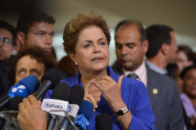 Dilma afirmou ainda que vai tomar providências “se Ricardo Pessoa falar sobre ela | FOTO: Reprodução/ABr |