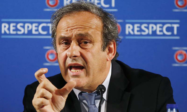 Michel Platini anuncia candidatura à presidência da Fifa