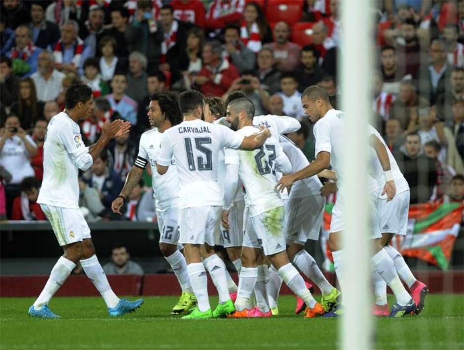 hletic Bilbao x Real Madrid Foto: ANDER GILLENEA / AFP