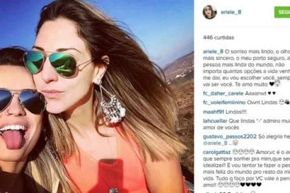 Jogadoras de vôlei trocam declarações apaixonadas e recebem o apoio dos fãs nas redes sociais