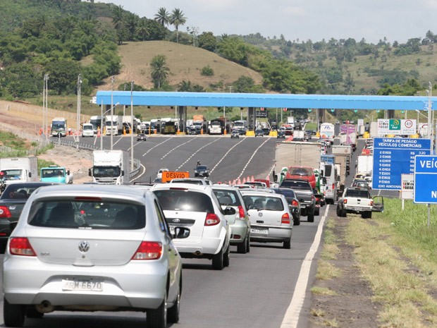 Reajuste nos valores do pedágio foi autortizado pela ANTT (Foto: Reginaldo Pereira/Agência A Tarde/AE)