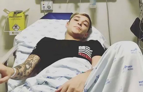 MC Gui passa por cirurgia após atropelamento (Foto: Reprodução/Instagram)