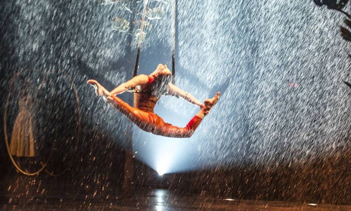 Cena do espetáculo 'Luzia', do Cirque du Soleil - Divulgação