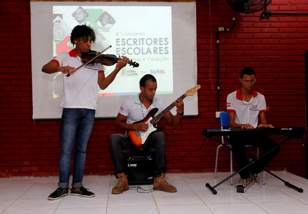 Abertura do III Concurso Literário de Escritores Escolares de poesia e redação. Foto: Camila Souza/GOVBA