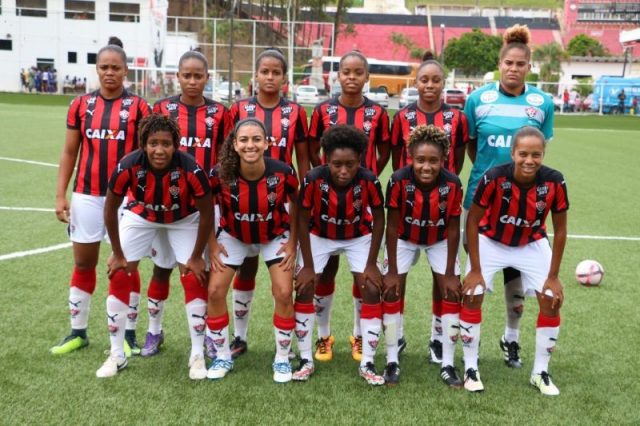 Vitória vence o São Francisco do Conde em primeira partida da final do baiano feminino Vitória vence o São Francisco do Conde em primeira partida da final do baiano feminino