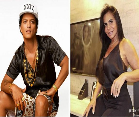 Bruno Mars compartilha gif de Gretchen e cantora sonha com encontro