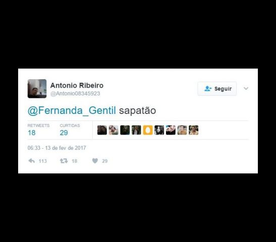 Internauta é suspenso do Twitter por ofender Fernanda Gentil