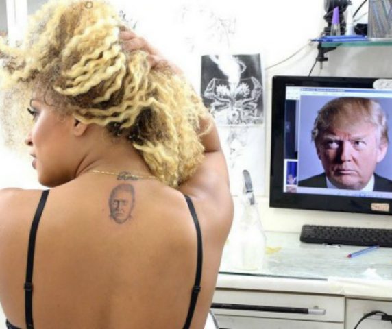 Miss Bumbum se arrepende de tatuagem sobre Trump: "Fiz pra chamar a atenção da mídia"