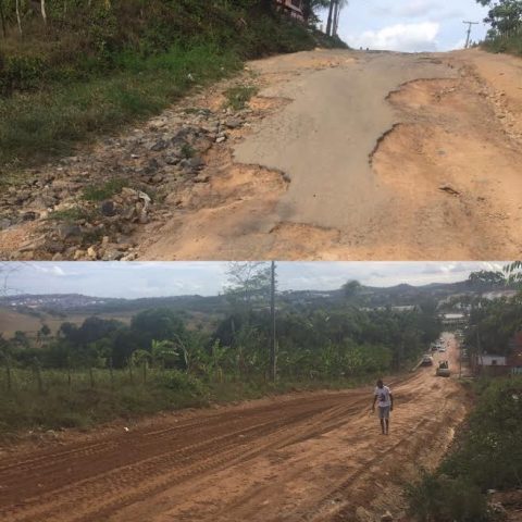 Prefeitura realiza melhorias na estrada do Massuim