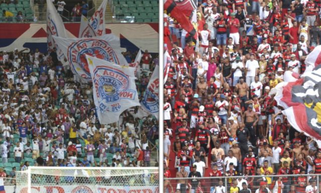 Jogos entre Bahia e Vitória só vão ter uma torcida por ordem da CBF