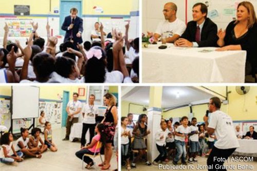 Escola pública de Salvador recebe o MPF para conversar sobre honestidade