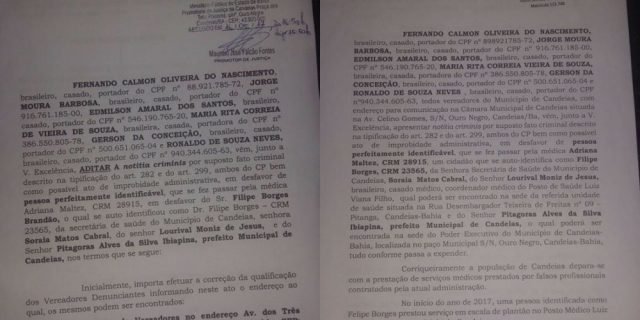 Oposição denuncia mais um caso de falso médico em Candeias