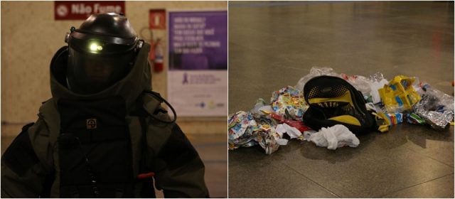 Bope descobre que material suspeito em metrô de Brotas era… lixo