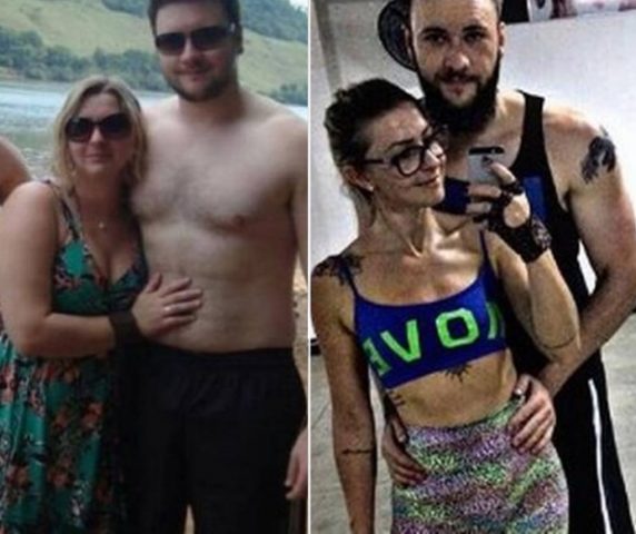 Casal faz acordo e perde 66kg juntos em três anos