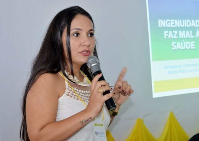 Conferência Municipal de Saúde Secretária de Saúde Soraia Cabral