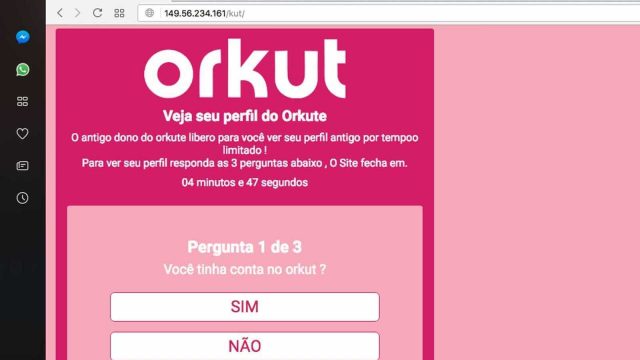Corrente falsa no WhatsApp promete recuperar fotos do Orkut