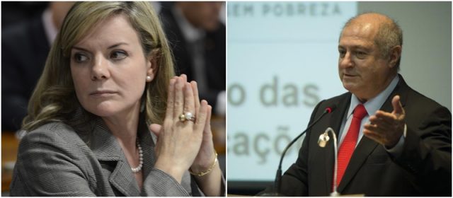 PGR pede condenação de Gleisi Hoffman e marido por corrupção passiva e lavagem de dinheiro