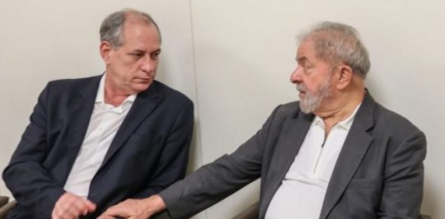 Lula e Ciro Gomes fazem acordo para apoio no segundo turno