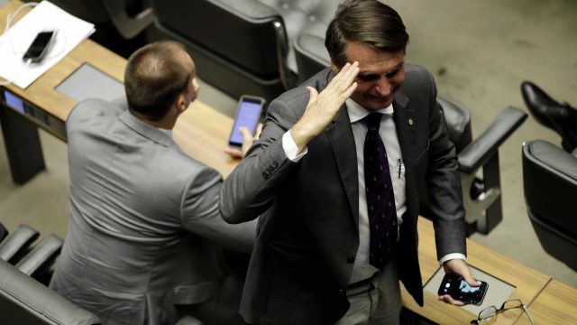 Deputado Jair Bolsonaro anuncia filiação ao PSL