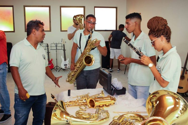 Inauguração do prédio da Filarmônica e da Casa da Música marca o domingo em Candeias