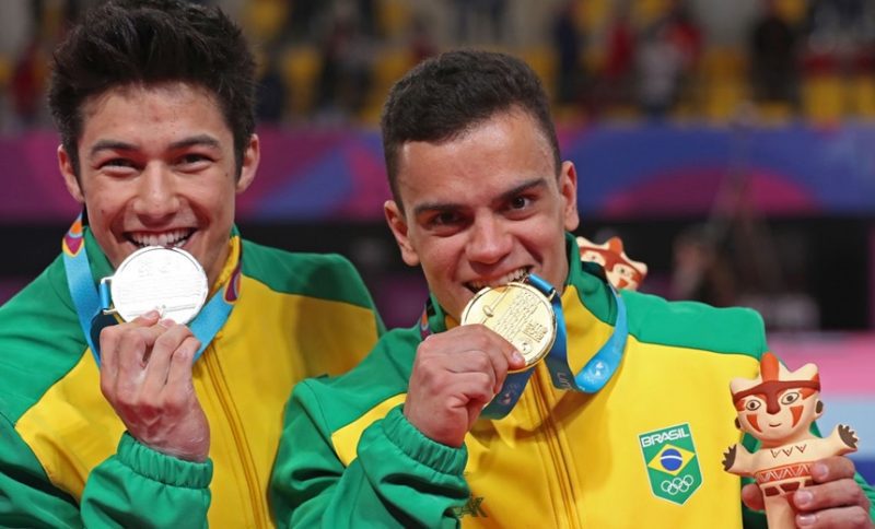 Brasil faz dobradinha inédita na ginástica artística no Pan-Americano