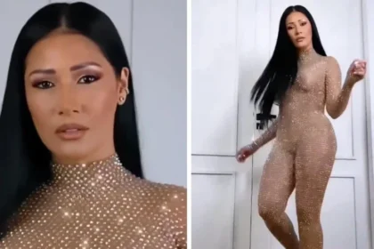 Aos 40 anos, Simaria surpreende com look transparente: 'Perfeita'