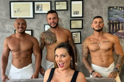 Andressa Urach dá detalhes sobre cena de sessu com três homens: "Melhor experiência"