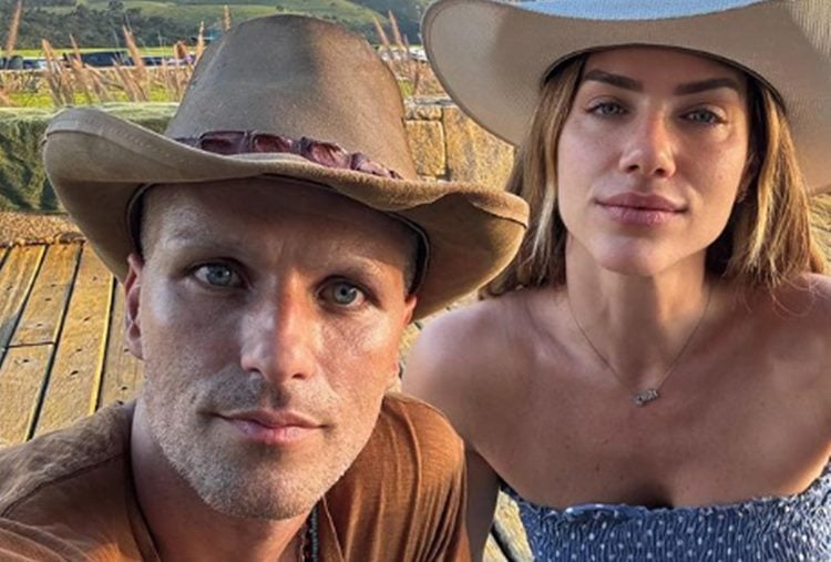 Bruno Gagliasso extrapola mostrando intimidade com Giovanna Ewbank.