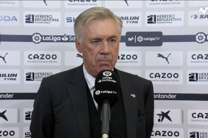 Carlo Ancelotti pede tolerância zero contra o racismo no Campeonato Espanhol