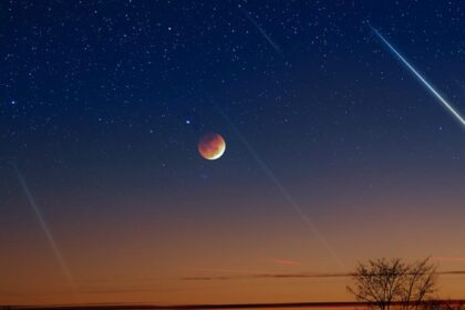 Semana traz conjunção da Lua com Júpiter e chuva de meteoros