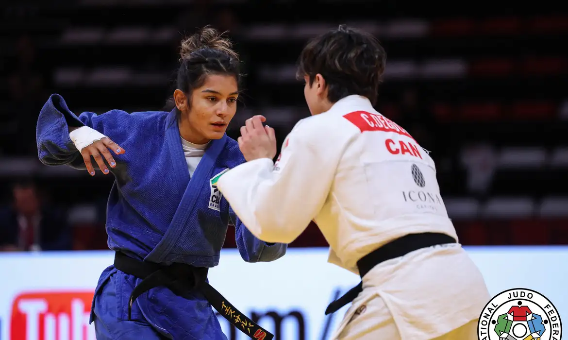 Jéssica Lima é prata no 1º dia do Grand Slam de Judô na Turquia