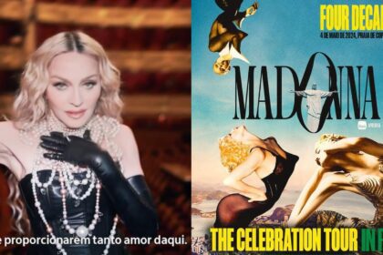 Madonna celebra show em Copacabana para fãs brasileiros após anúncio oficial