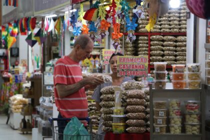 Mercado do Rio Vermelho diversificado para a Semana Santa