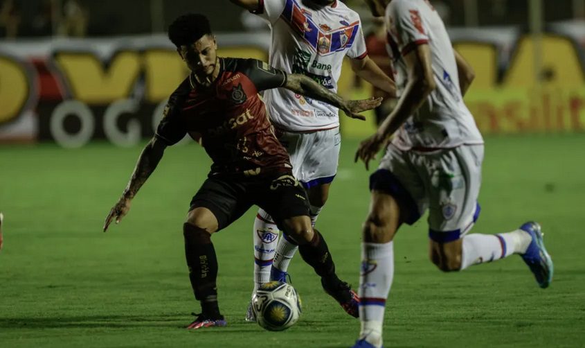 De virada, Vitória bate o Itabaiana-SE por 3 a 1 pela Copa do Nordeste