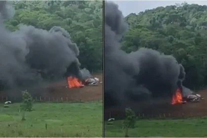 Urgente: Queda de avião em São Sebastião do Passé