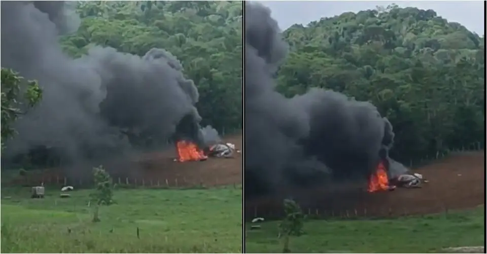 Urgente: Queda de avião em São Sebastião do Passé