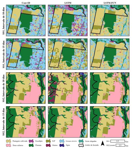 Método alia inteligência artificial a imagens de satélite para mapear áreas com integração lavoura-pecuária