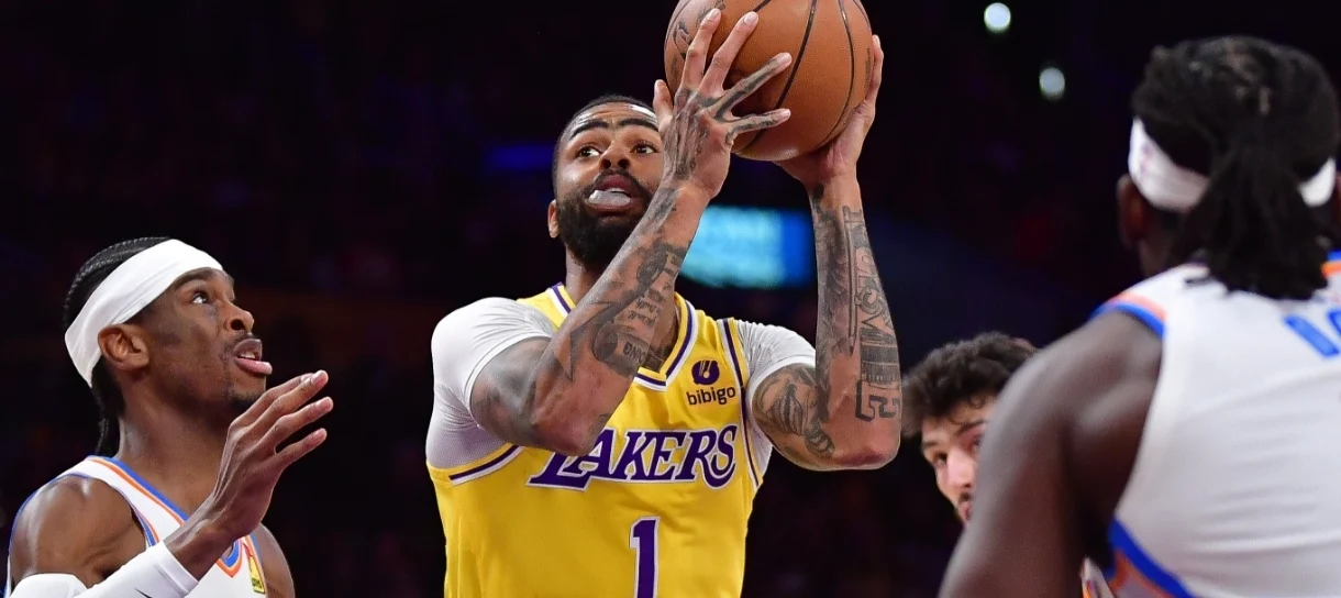 Lakers x thunder: lakers domina e vence com autoridade o thunder em los angeles