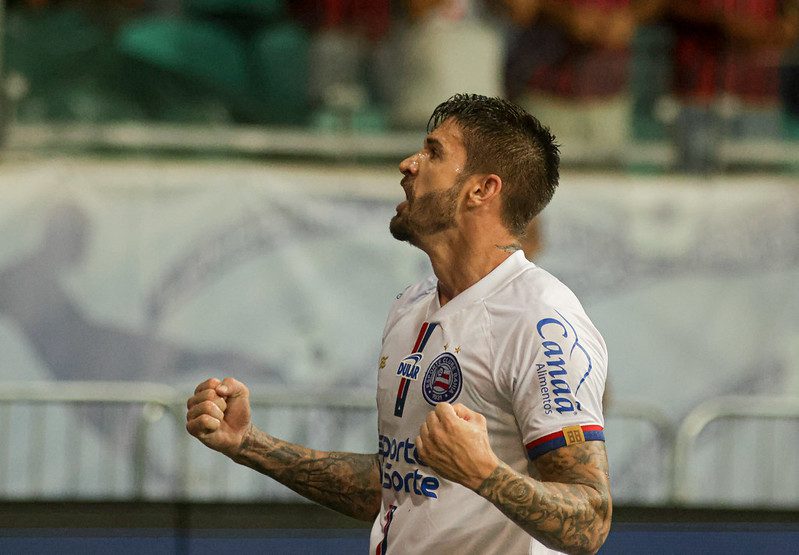 Bahia vence o Grêmio por 1 a 0 e entra no G4 da Série A do Brasileirão