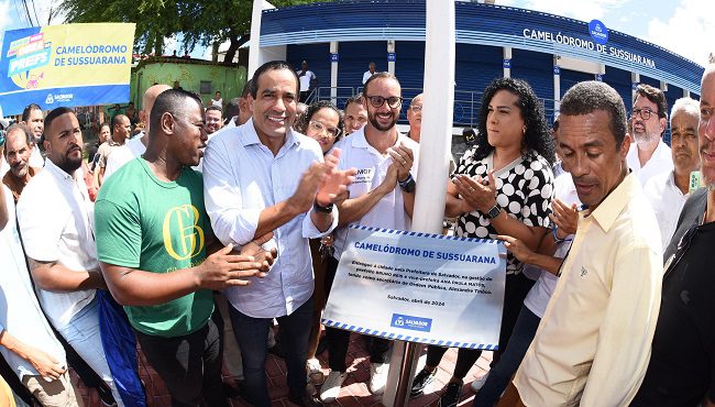 Bruno Reis entrega novo Camelódromo de Sussuarana com cobertura termoacústica